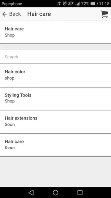 HairStyles android App screenshot 5